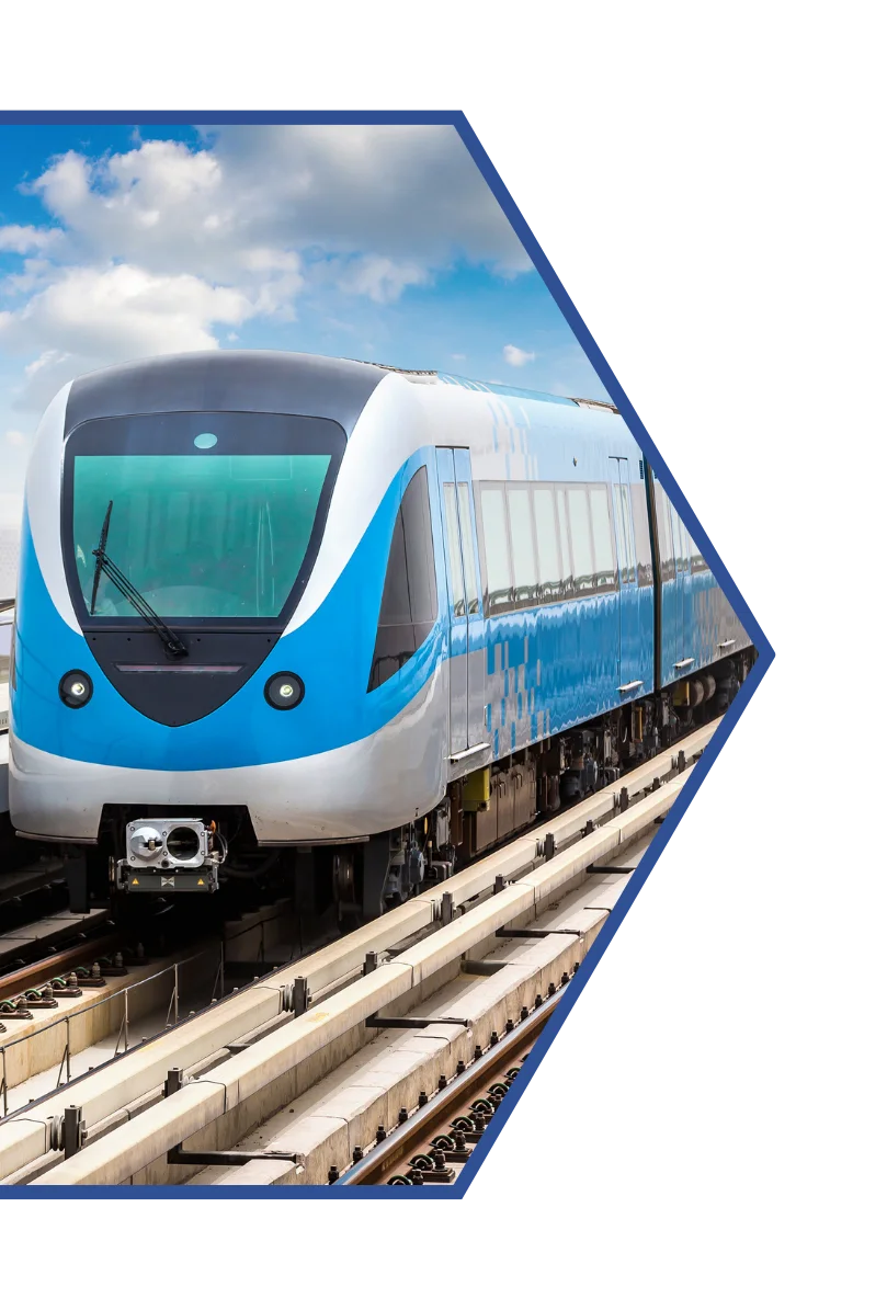 Peças do segmento ferroviário